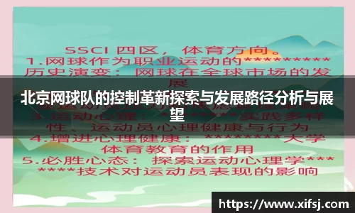 北京网球队的控制革新探索与发展路径分析与展望