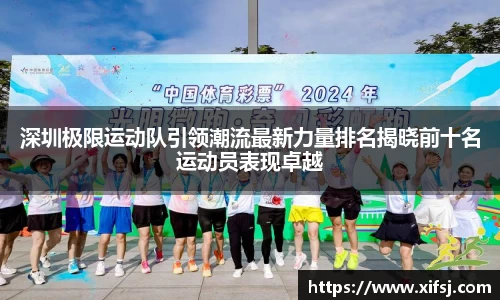 深圳极限运动队引领潮流最新力量排名揭晓前十名运动员表现卓越